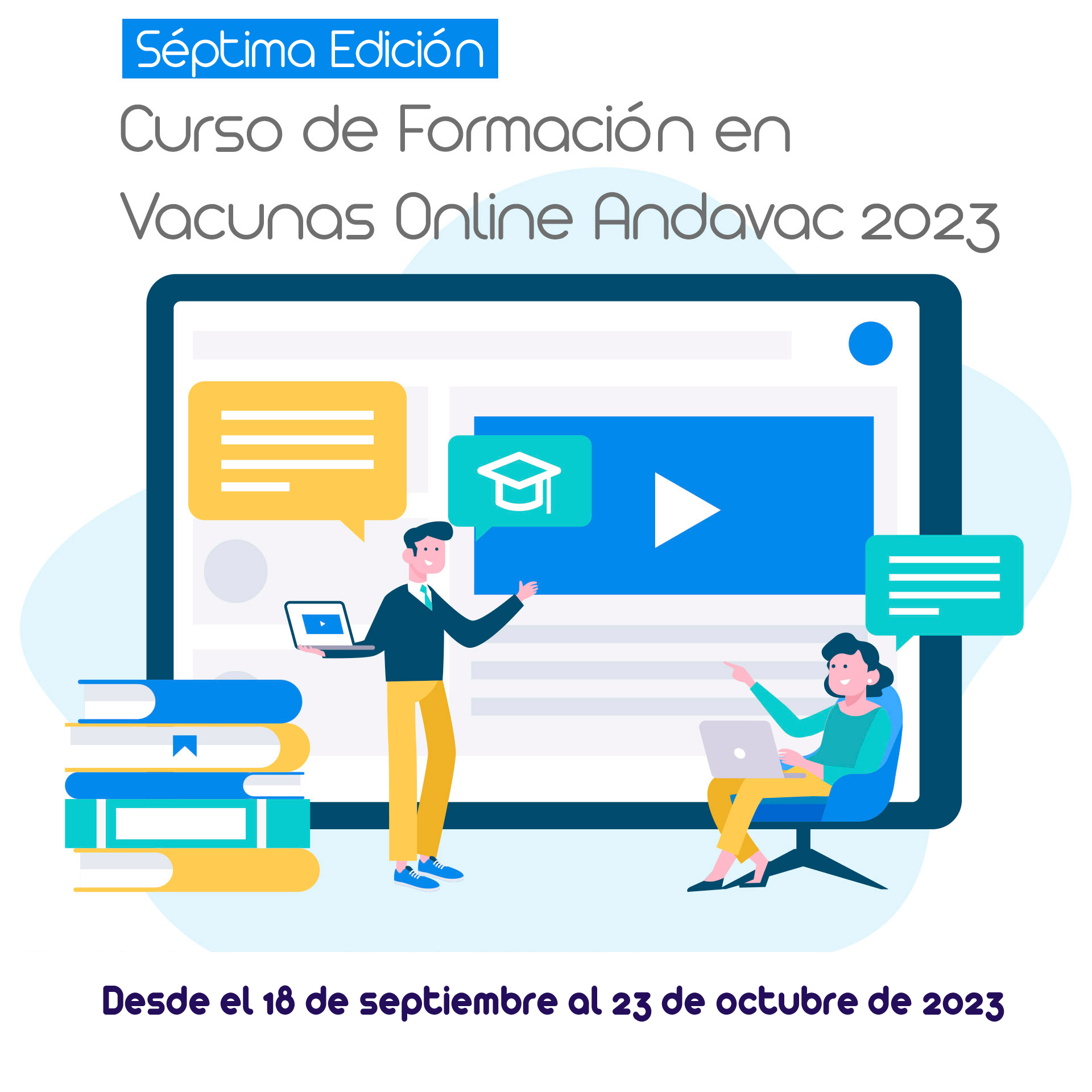 Curso de Formación en Vacunas Andavac 7ª Ed (2023)