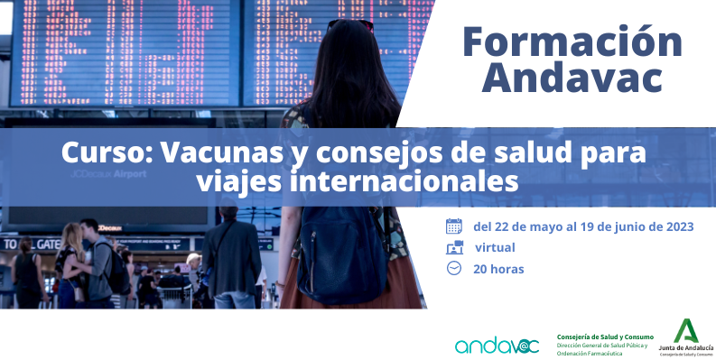 Curso de Vacunas y consejos de salud para viajes internacionales (2023)
