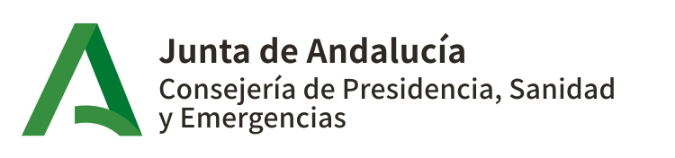 Junta de Andalucía — Consejería de Presidencia, Sanidad y Emergencias