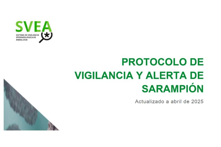 SVEA protocolo sarampión
