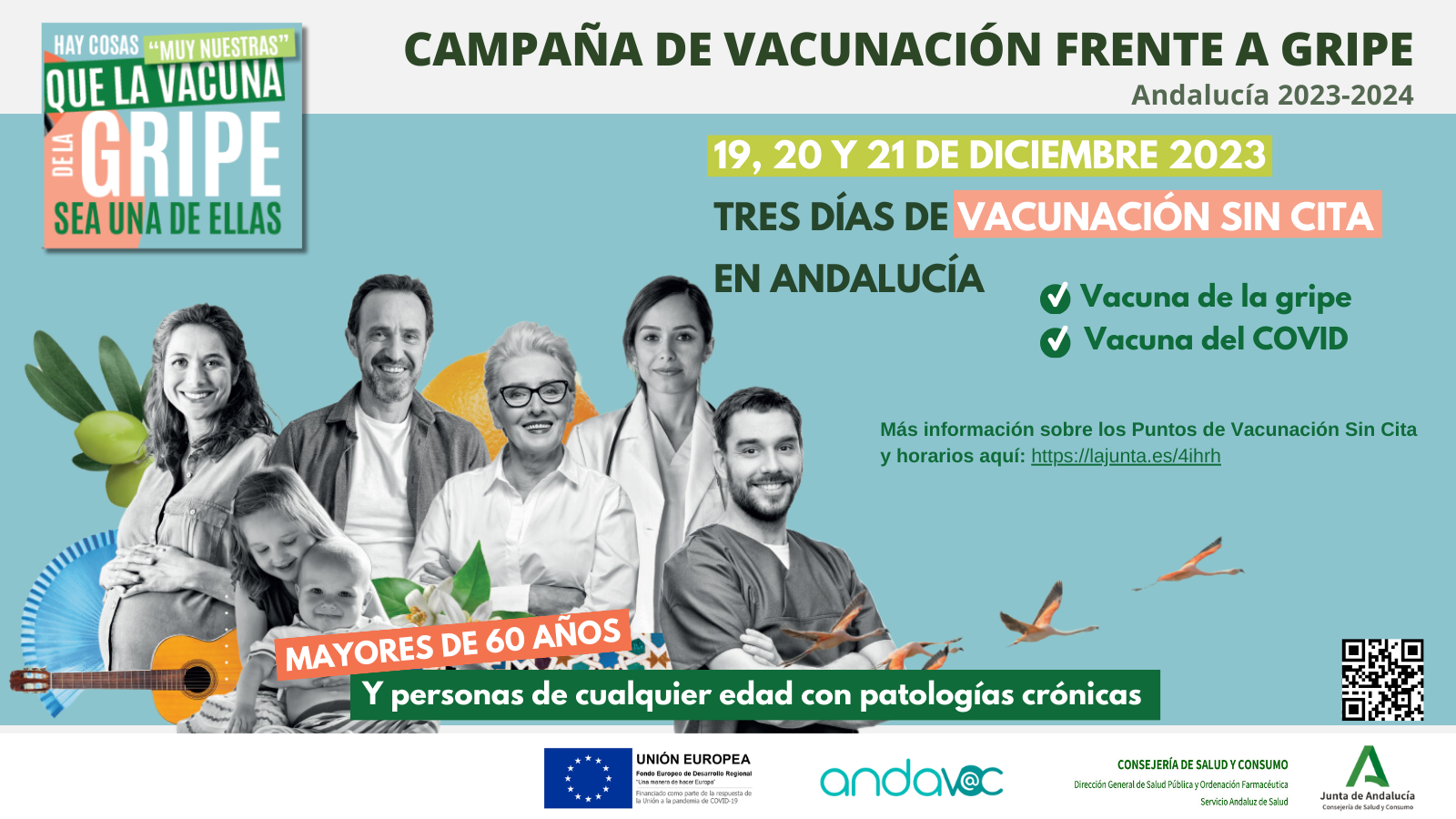 Health Organizes Vaccination Days Without Appointments Throughout Andalusia On December 12 And 13